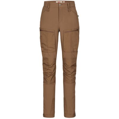Fjällräven KEB AGILE WINTER TROUSERS W - Retkeilyhousut - ruskea Fjällräven KEB AGILE WINTER TROUSERS W - Retkeilyhousut - ruskea