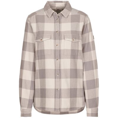Fjällräven Övik Heavy Flannel Shirt W - Fog-chalk White - Naiset - S Naisten Size: S Fjällräven Övik Heavy Flannel Shirt W - Fog-chalk White - Naiset - S Naisten Size: S