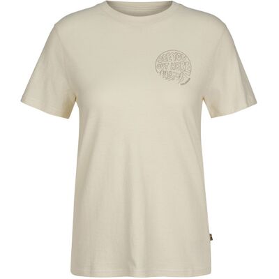 Fjällräven Hemp Blend Out Here T-shirt W - Chalk White - Naiset - S Naisten Size: S Fjällräven Hemp Blend Out Here T-shirt W - Chalk White - Naiset - S Naisten Size: S
