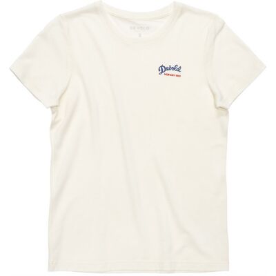 Devold Classic Script Tee Wmn - White - Naiset - S Size: S Devold Classic Script Tee Wmn - White - Naiset - S Size: S