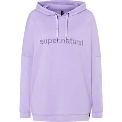 Supernatural W Feel Good Hoodie - Lavender/purple Passion - Naiset - L Size: L Supernatural W Feel Good Hoodie - Lavender/purple Passion - Naiset - L Size: L