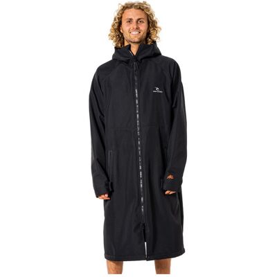 Rip Curl Anti-series Hooded Poncho - Black - Unisex - M Size: M Rip Curl Anti-series Hooded Poncho - Black - Unisex - M Size: M
