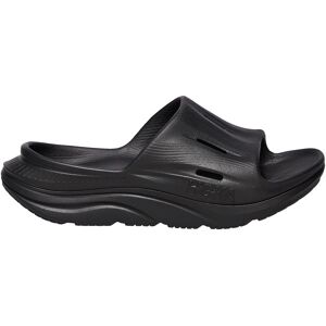 Hoka U Ora Recovery Slide 3 - Black / Black - Unisex - 7/9 Size: 7/9 Hoka U Ora Recovery Slide 3 - Black / Black - Unisex - 7/9 Size: 7/9