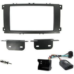 Connects2 Ford Focus/Mondeo 2007- 2-DIN soittimen asennussarja (musta) Connects2 Ford Focus/Mondeo 2007- 2-DIN soittimen asennussarja (musta)