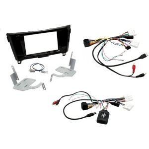 Connects2 Nissan Qashqai 2014-2017 2-DIN soittimen asennussarja Connects2 Nissan Qashqai 2014-2017 2-DIN soittimen asennussarja