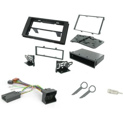 Connects2 Ford C-Max/S-Max/Transit 2-DIN soittimen asennussarja (musta) Connects2 Ford C-Max/S-Max/Transit 2-DIN soittimen asennussarja (musta)
