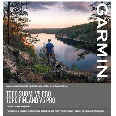 Garmin Topo Finland V5 Pro - Topografinen kartta Garmin Topo Finland V5 Pro - Topografinen kartta