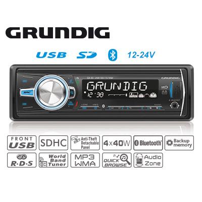 Grundig GX-33 BT 24V Autoradio Grundig GX-33 BT 24V Autoradio