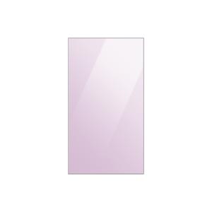 Samsung BESPOKE yläpaneeli 185 cm:n jääkaappi-pakastinyhdistelmälle, Glam Lavender (Lasi)