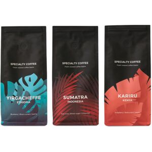 KahviKaveri Kahvipapusetti Yirgacheffe + Kenya Kariru + Indonesia Sumatra