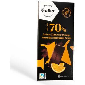 Suklaalevy Galler Dark Orange, 80 g