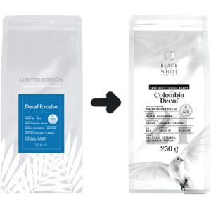 KahviKaveri Kofeiinittomat specialty-kahvipavut Black Crow White Pigeon Colombia Decaf, 250 g