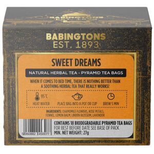 Yrttitee Babingtons Sweet Dreams, 18 kpl.