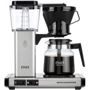 Moccamaster Manual Brushed Silver kahvinkeitin - harjattu hopea