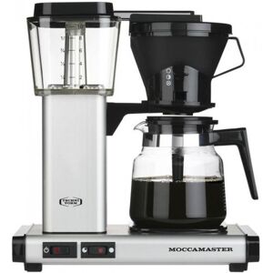 Moccamaster Manual Matt Silver kahvinkeitin - mattahopea