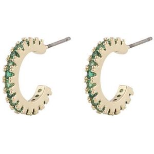 Snö Of Sweden Clarissa Small Oval Earring – Gold/Mix Green