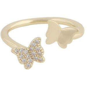 Snö Of Sweden Vega Small Ring – Gold/Clear M