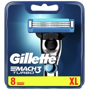 Gillette Mach3 Turbo Men’s Razor Blade Refills 8 kpl