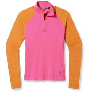 SmartWool Women's Classic Thermal Merino Base Layer 1/4 Zip - Pinkki - S