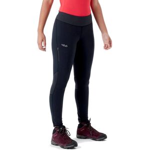 Rab Women's Rhombic Tights - Musta - 10