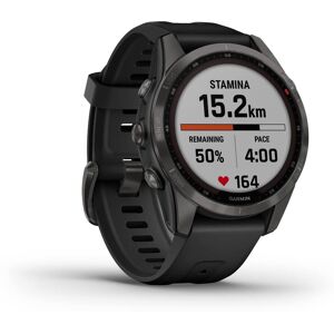 Garmin Fenix 7S Sapphire Solar - Harmaa - NONE