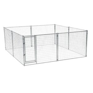 koiratarvikkeet Jämpti Pro MAXI-kuumasinkitty tarhapaketti / 6 x 6 m (1+11)