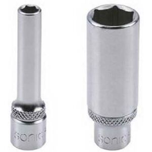 Kuusiohylsy Sonic 1/4" 4 Mm Kuusiokolo Syvä Kuusiohylsy Sonic 1/4" 4 Mm Kuusiokolo Syvä