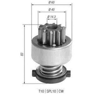 MAGNETI MARELLI 940113020393 Käynnistyspyörä - Starter Gear MAGNETI MARELLI 940113020393 Käynnistyspyörä - Starter Gear