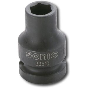 Iskuhylsy 1/2" 6-Kulmainen Sonic 33519 Iskuhylsy 1/2" 6-Kulmainen Sonic 33519