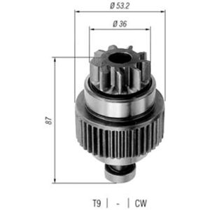 MAGNETI MARELLI 940113020249 Käynnistimen hammaspyörä - Käynnistysohjain MAGNETI MARELLI 940113020249 Käynnistimen hammaspyörä - Käynnistysohjain