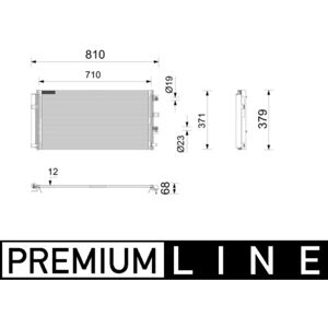 Lauhdutin, Ilmastointilaite Behr Mahle Ac 1213 000p Lauhdutin, Ilmastointilaite Behr Mahle Ac 1213 000p