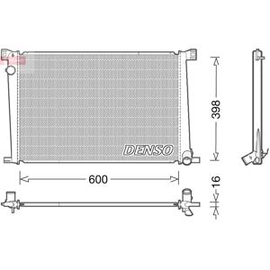Jäähdytin Denso Drm05007 Jäähdytin Denso Drm05007