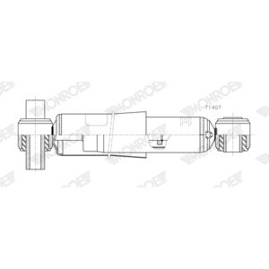 Iskunvaimennin Monroe Magnum Axle Monroe T1407 Iskunvaimennin Monroe Magnum Axle Monroe T1407