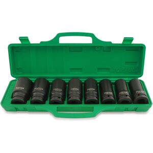 Voimahylsysarja Toptul 3/4 Tuumaa 8 Stk22 24 27 30 32 33 36 38 Mm Kuusiokolo Voimahylsysarja Toptul 3/4 Tuumaa 8 Stk22 24 27 30 32 33 36 38 Mm Kuusiokolo