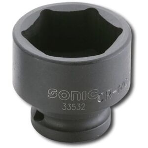 Iskuhylsy 1/2" 6-Kulmainen Sonic 33536son Iskuhylsy 1/2" 6-Kulmainen Sonic 33536son