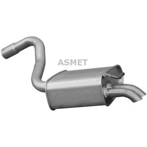 Takaäänenvaimennin Asmet 07.204 Takaäänenvaimennin Asmet 07.204
