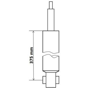 Iskunvaimennin Kyb 3438025 Iskunvaimennin Kyb 3438025