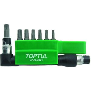 TOPTUL 7-osainen Torx Tamper -sarja T20 T25 T27 T30 T40 TOPTUL 7-osainen Torx Tamper -sarja T20 T25 T27 T30 T40