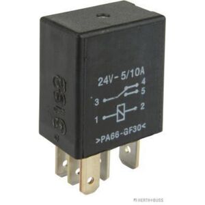 Herth+Buss Jakoparts Relä - 5-polos, 24V, -40°C to +110°C Herth+Buss Jakoparts Relä - 5-polos, 24V, -40°C to +110°C