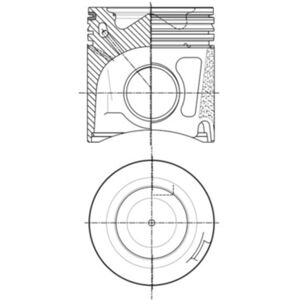 MAHLE 007 PI 00150 000 Päällinen mäntä - Halkaisija 88mm MAHLE 007 PI 00150 000 Päällinen mäntä - Halkaisija 88mm