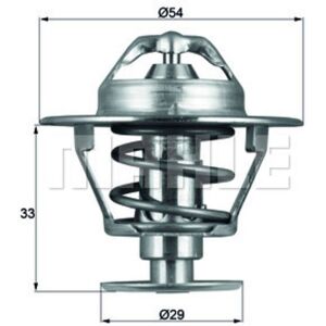 MAHLE TX 86 76D Termostaatti - Sopii Mitsubishi L200 ja Pajero MAHLE TX 86 76D Termostaatti - Sopii Mitsubishi L200 ja Pajero