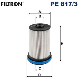 Filtron PE 817/3 Polttoaineen suodatin - Polttoaineen suodatin Filtron PE 817/3 Polttoaineen suodatin - Polttoaineen suodatin