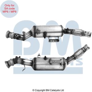 Noki/hiukkassuodatin, Pakojärjestelmä Bm Catalysts Bm11562h Noki/hiukkassuodatin, Pakojärjestelmä Bm Catalysts Bm11562h