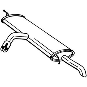 Bosal 227-053 Takapäästö - Pakoputki Bosal 227-053 Takapäästö - Pakoputki