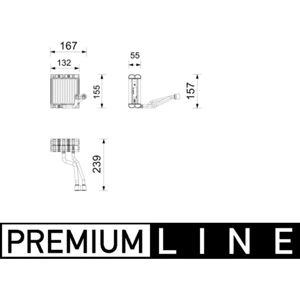 Höyrystin, Ilmastointilaite Mahle Ae 261 000p Höyrystin, Ilmastointilaite Mahle Ae 261 000p