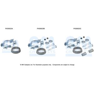 Asennussarja, Pakoputki Bm Catalysts Fk50023 Asennussarja, Pakoputki Bm Catalysts Fk50023
