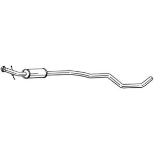 Bosal 288-255 Välijarruäänenvaimennin - Pakoputki Bosal 288-255 Välijarruäänenvaimennin - Pakoputki