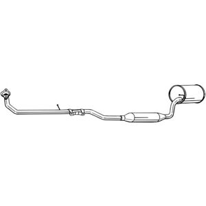 Bosal 292-511 Pakokaasujärjestelmä Bosal 292-511 Pakokaasujärjestelmä