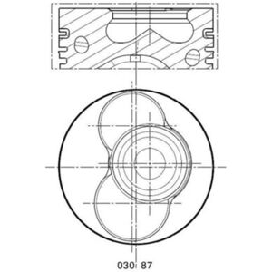 MAHLE 030 87 02 Pultti - Sopii sylintereihin 3-4 MAHLE 030 87 02 Pultti - Sopii sylintereihin 3-4