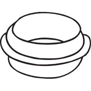 Bosal 256-002 Pakoputken tiiviste - Mercedes-Benz W123 Bosal 256-002 Pakoputken tiiviste - Mercedes-Benz W123